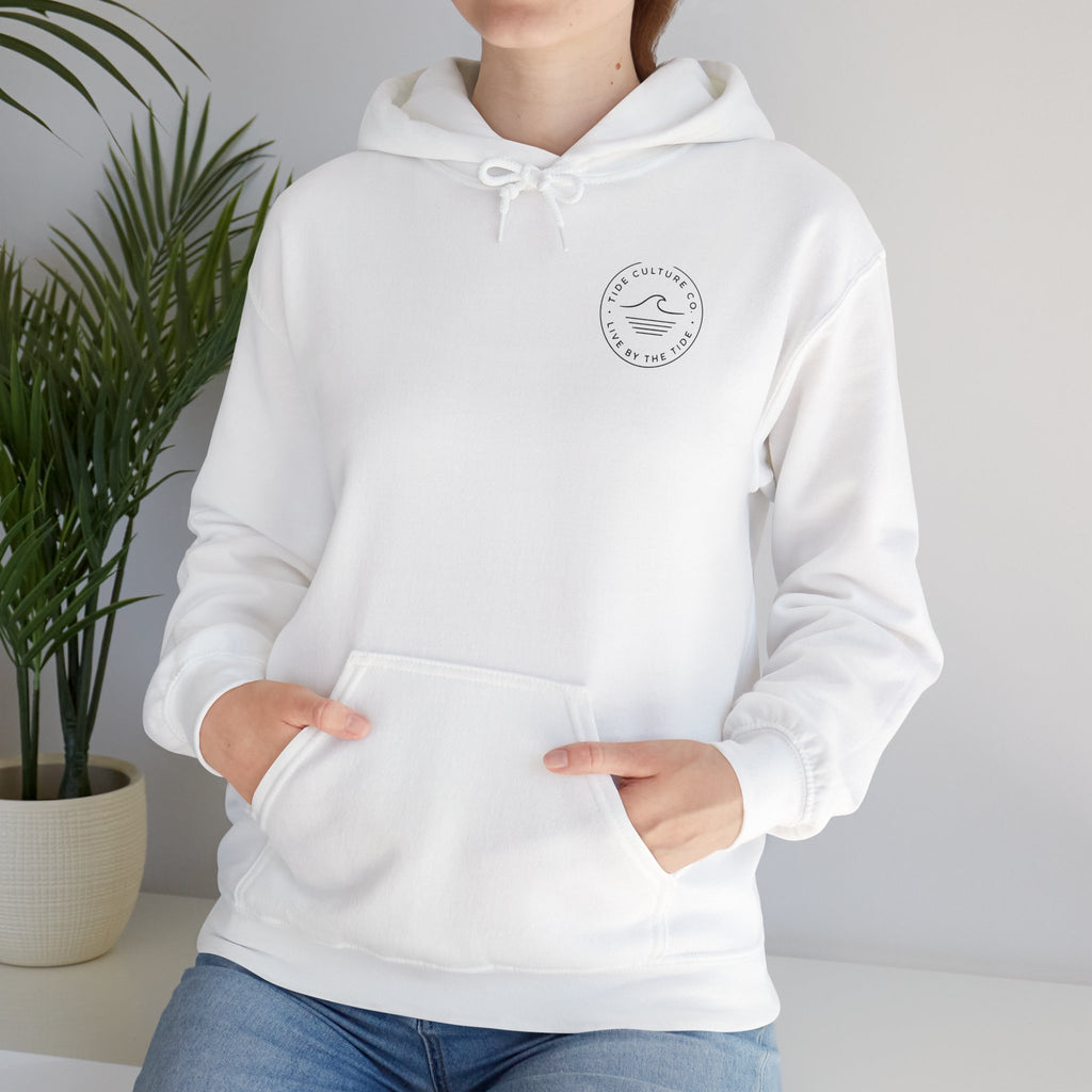 Hoodie 'Live by the Tide' Light colors