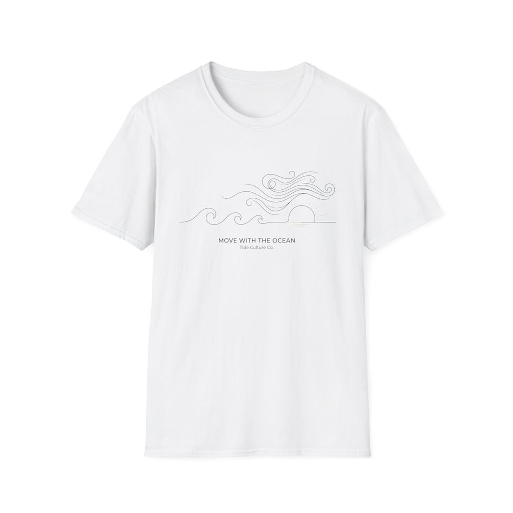 Move With The Ocean  T-Shirt