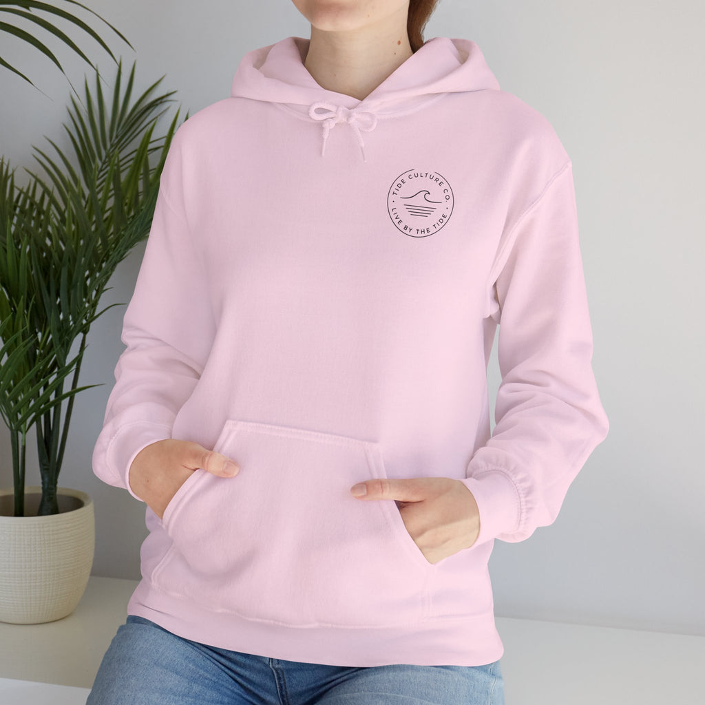 Hoodie 'Live by the Tide' Light colors