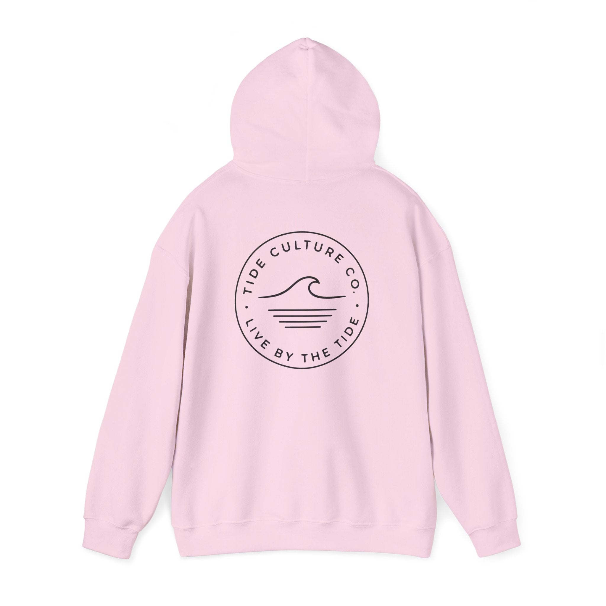 Hoodie 'Live by the Tide' Light colors