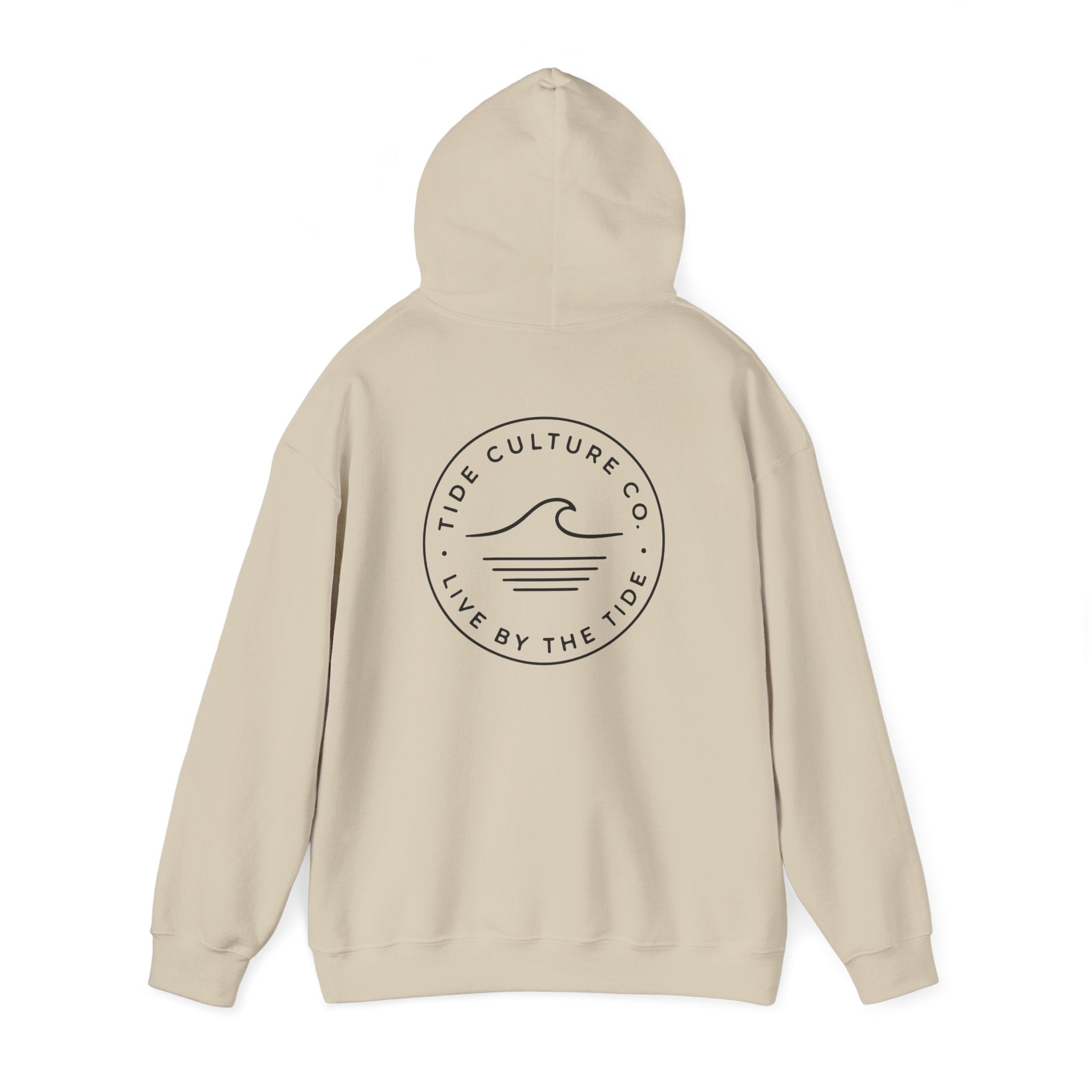 Hoodie 'Live by the Tide' Light colors