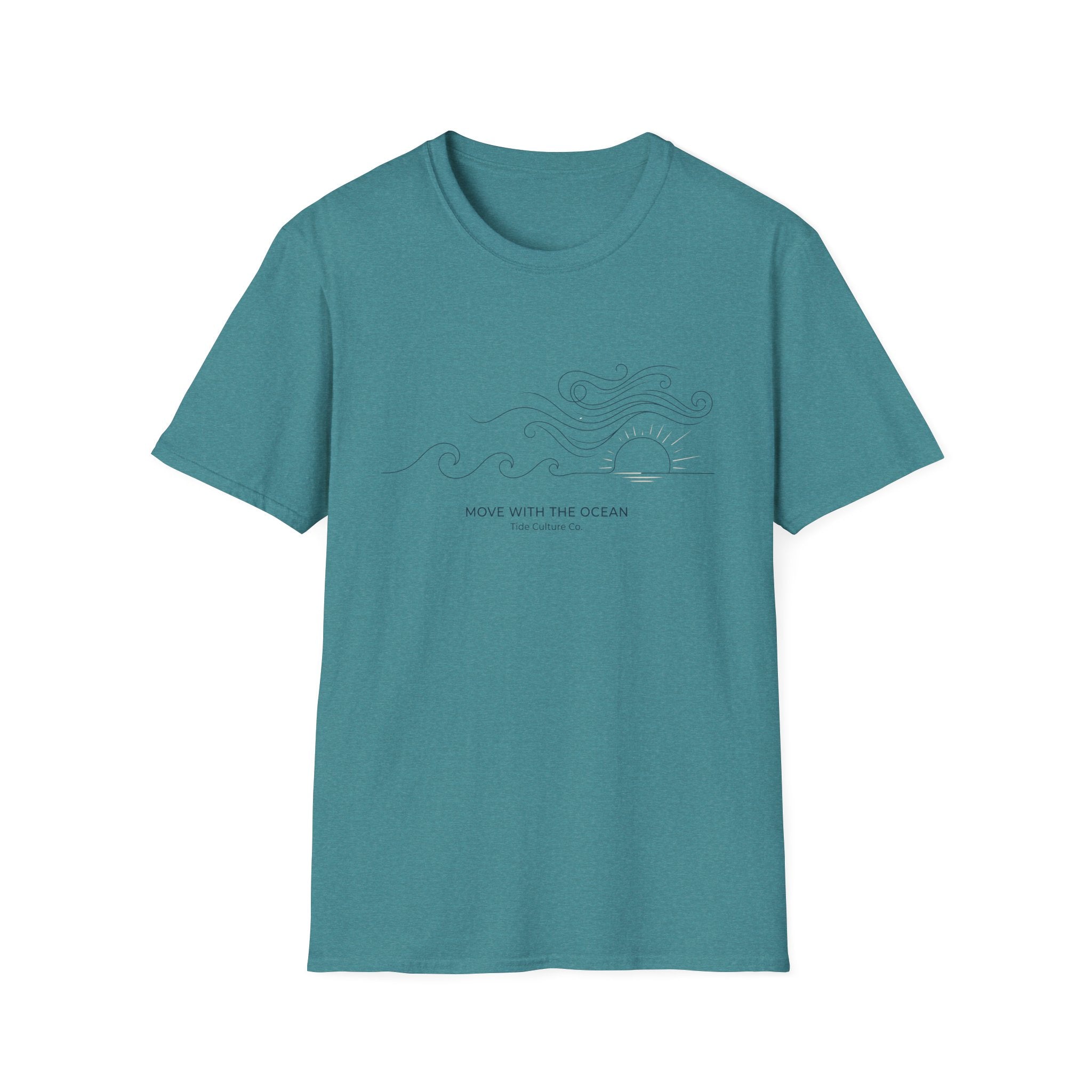 Move With The Ocean  T-Shirt