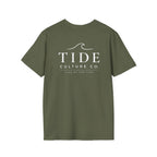Tide Waves Dark Colors T-Shirt