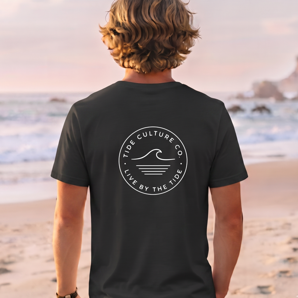 Tide Waves 1 Dark Colors T-Shirt