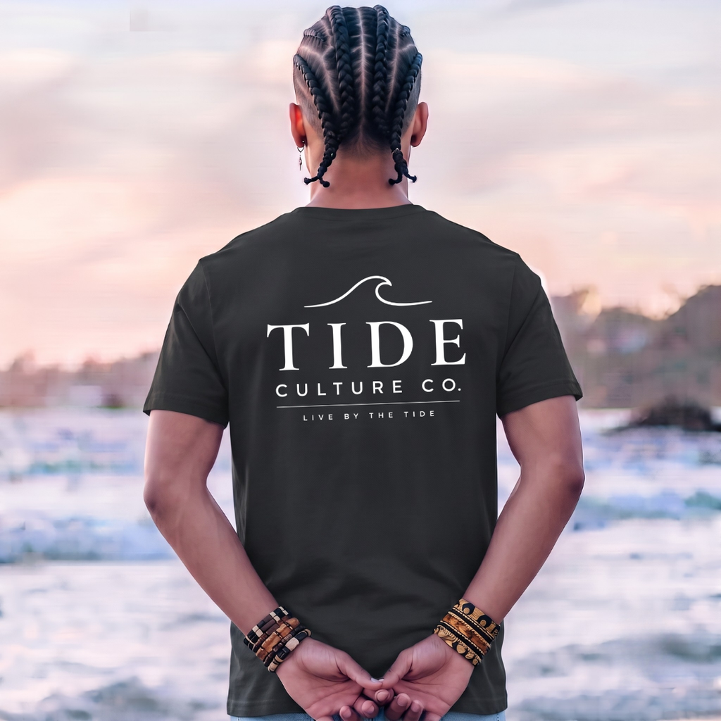 Tide Waves Dark Colors T-Shirt