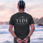 Tide Waves Dark Colors T-Shirt