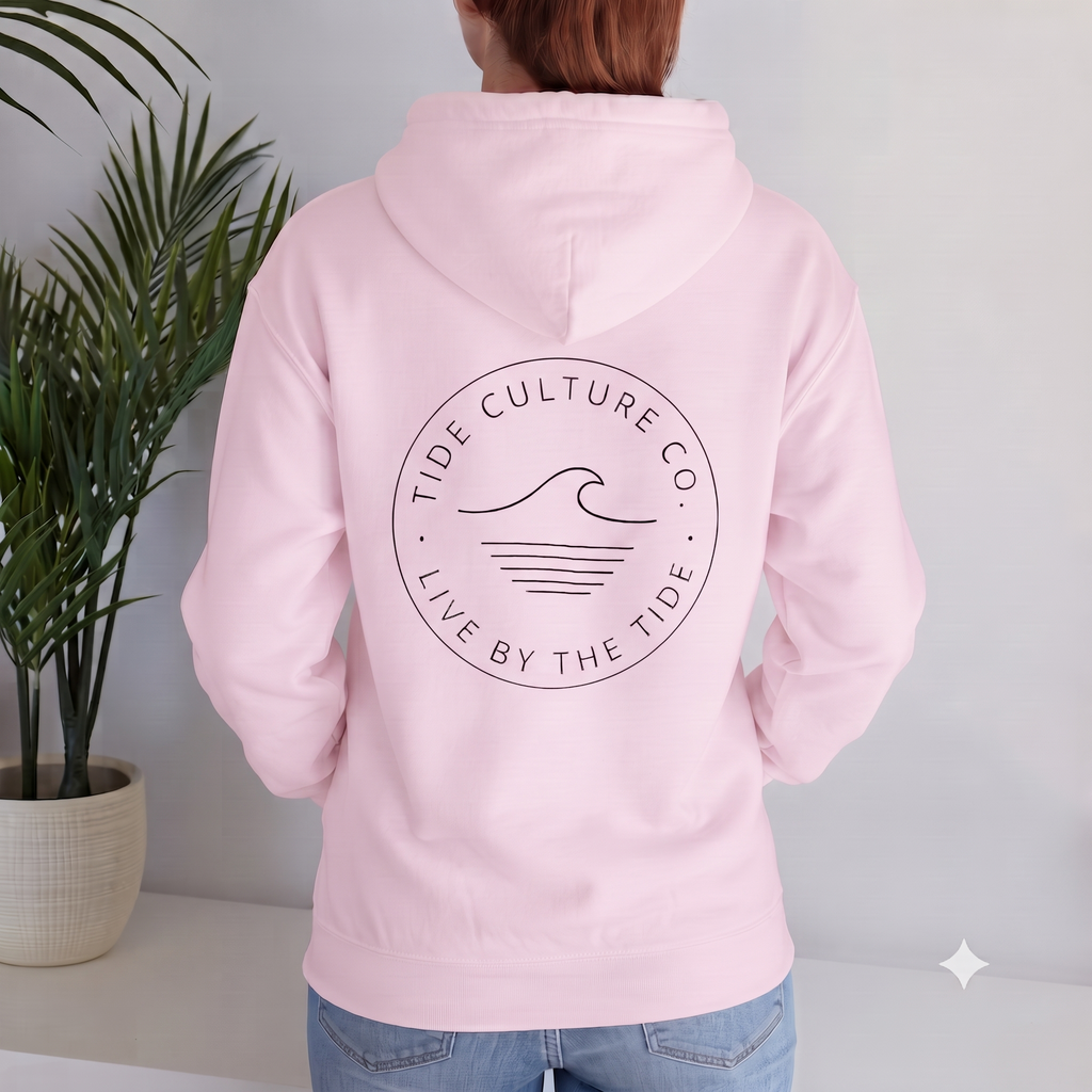 Hoodie 'Live by the Tide' Light colors