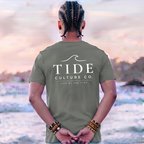 Tide Waves Dark Colors T-Shirt