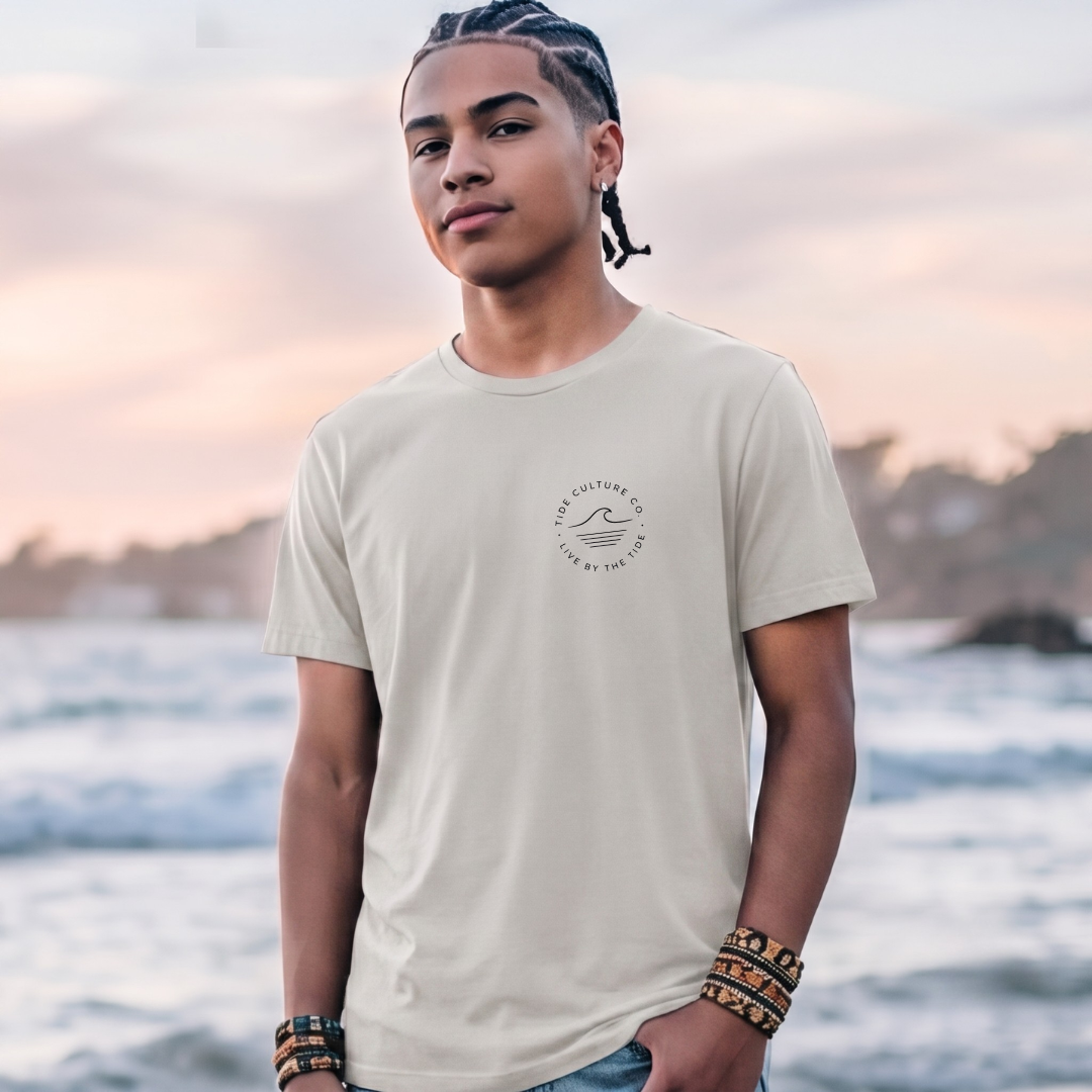 Live By The Tide Light Colors T-Shirts
