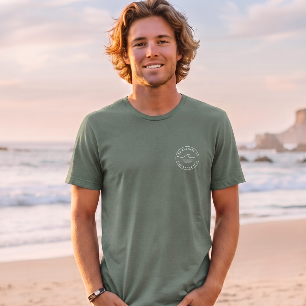 Tide Waves 1 Dark Colors T-Shirt