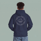 Hoodie 'Live by the Tide' Dark colors
