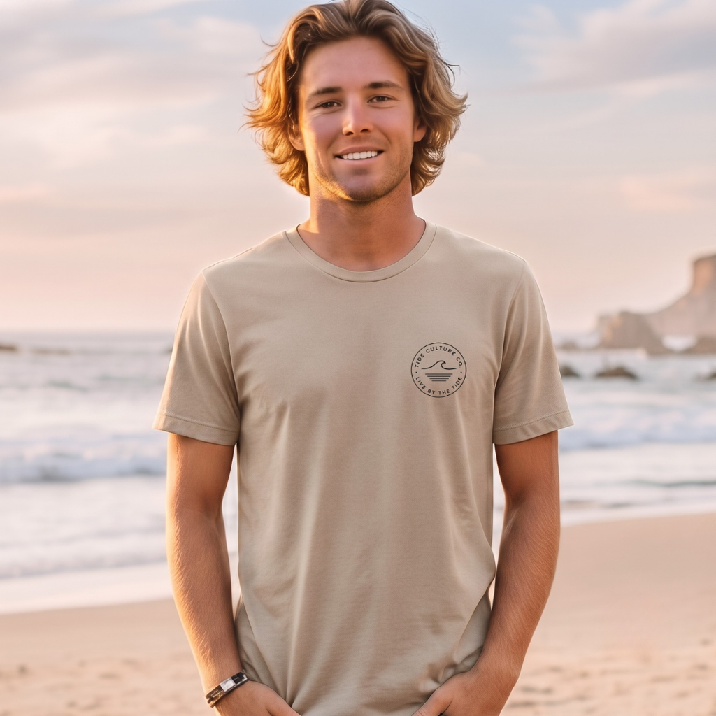 Tide Waves 1 Light Colors T-Shirts
