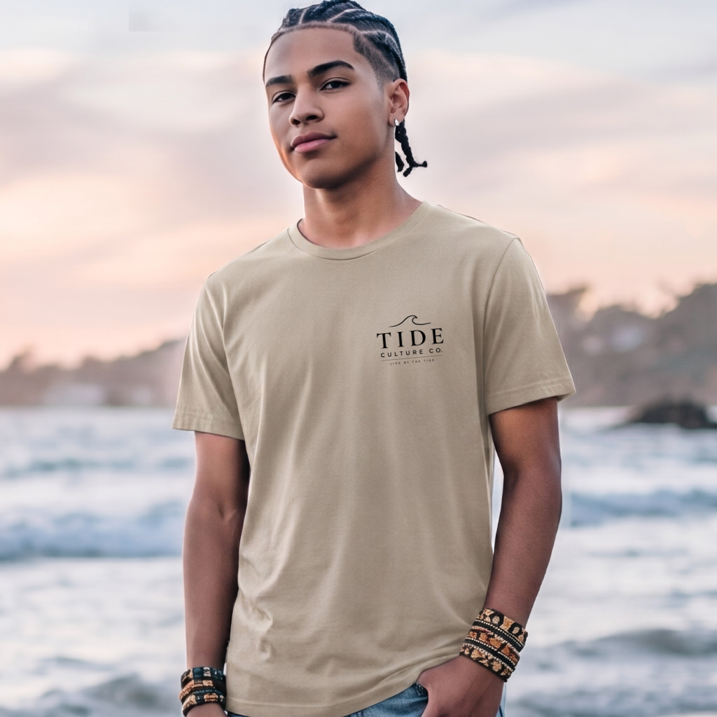 Tide Waves  Light Colors T-Shirts